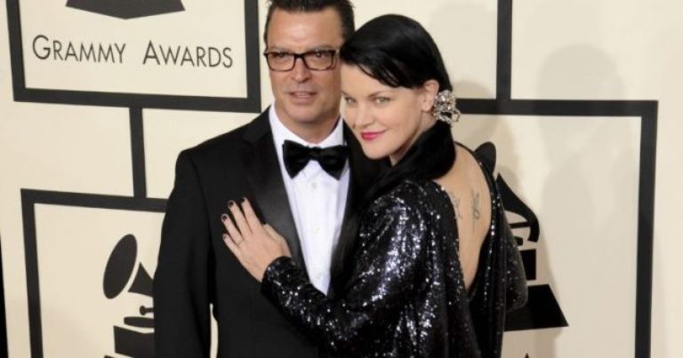 Pauley Perrette with her Fiance, Thomas Arklie