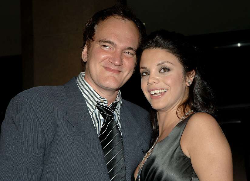 Vanessa Ferlito with her ex-boyfriend, Quentin Tarantino