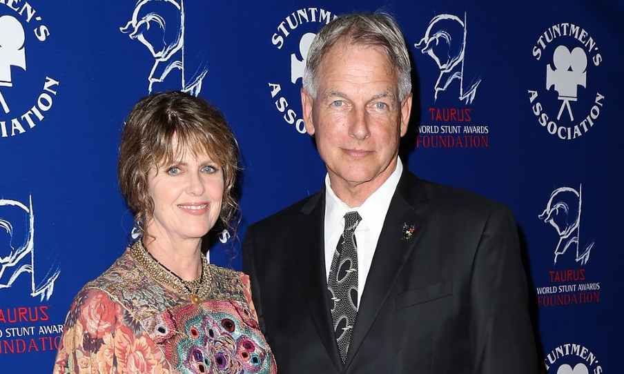 Mark Harmon with his wife, Pam Dawber