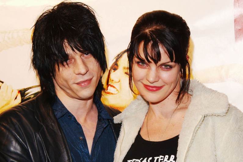 Pauley Perrette with his husband, Coyoto Shivers