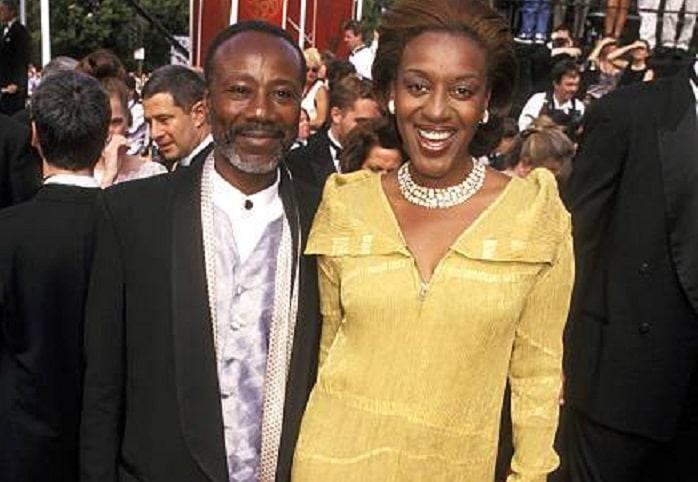 CCH Pounder with her late husband, Boubacar Kone